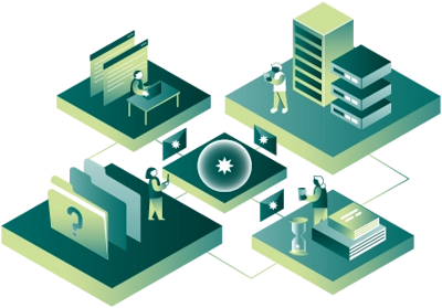 Assembly process illustration